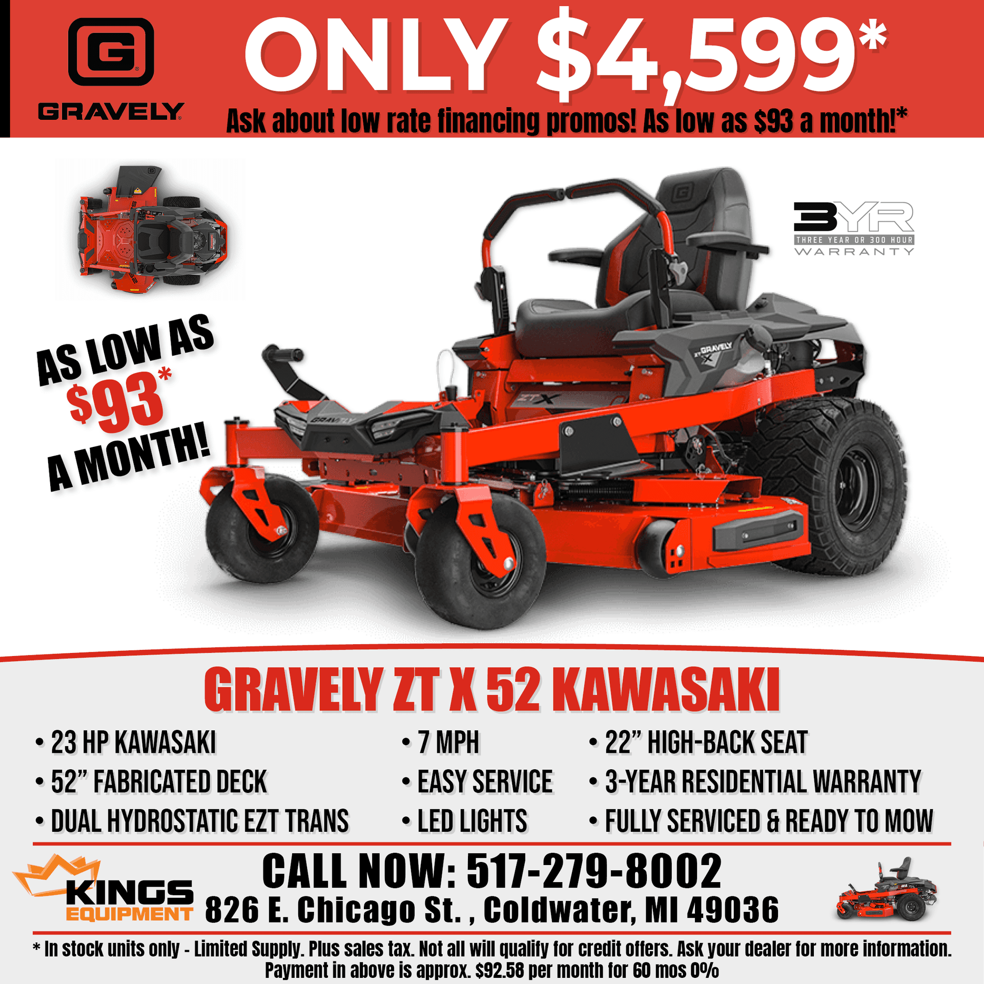 Gravely zt x 52