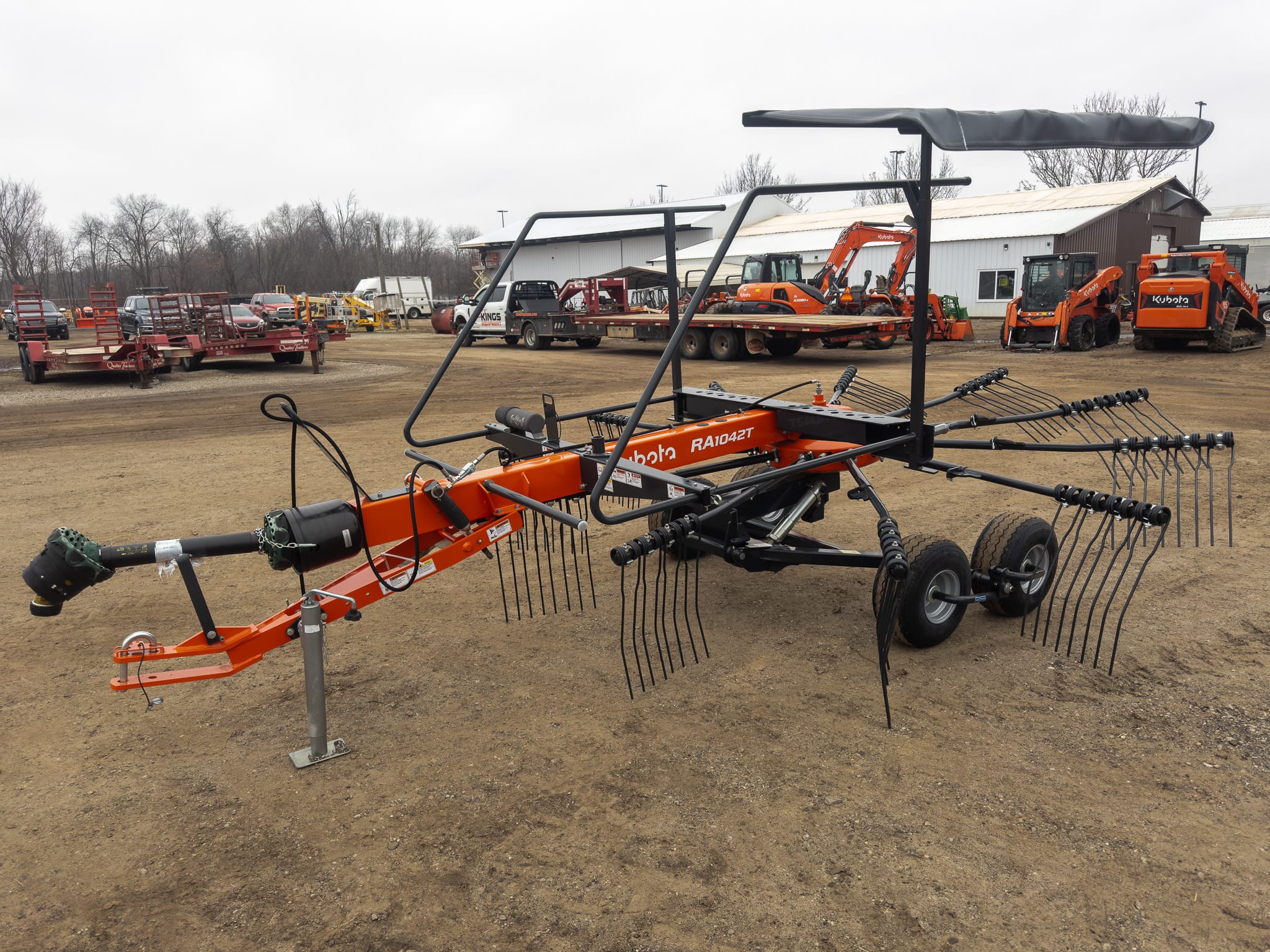 Kubota RA1042T Side Delivery Rake