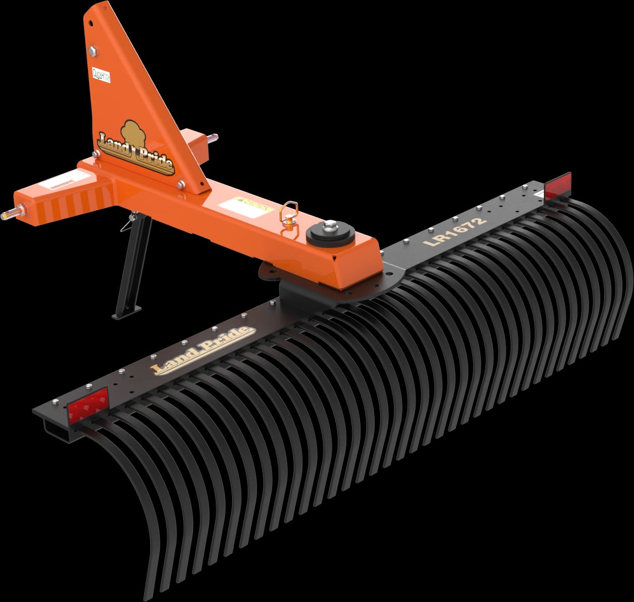 Landscape Rake 72" for Compact Tractor