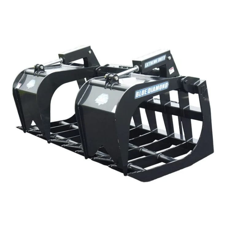 Grapple Bucket Root Style 66″ for SSL & CTL Rental