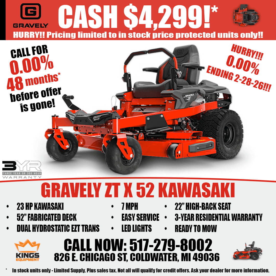 GRAVELY ZT X 52