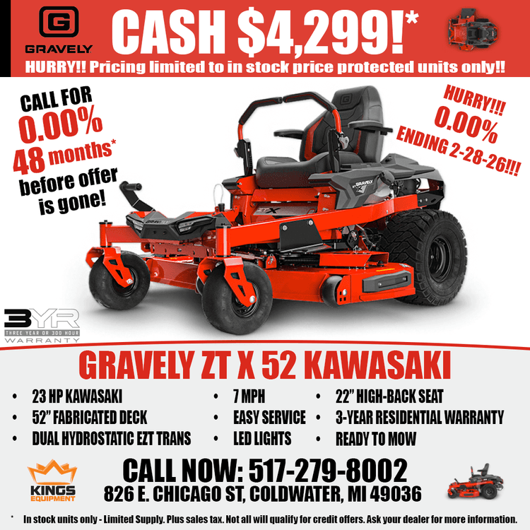 GRAVELY ZT X 52