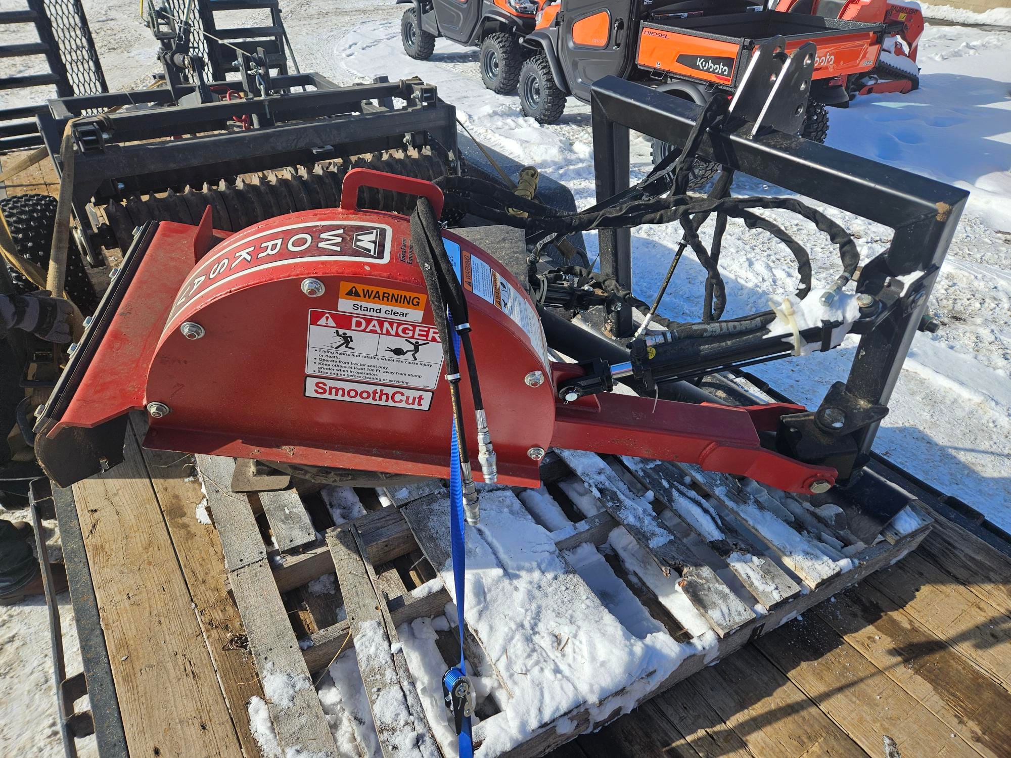 WORKSAVER SH26-A STUMP GRINDER