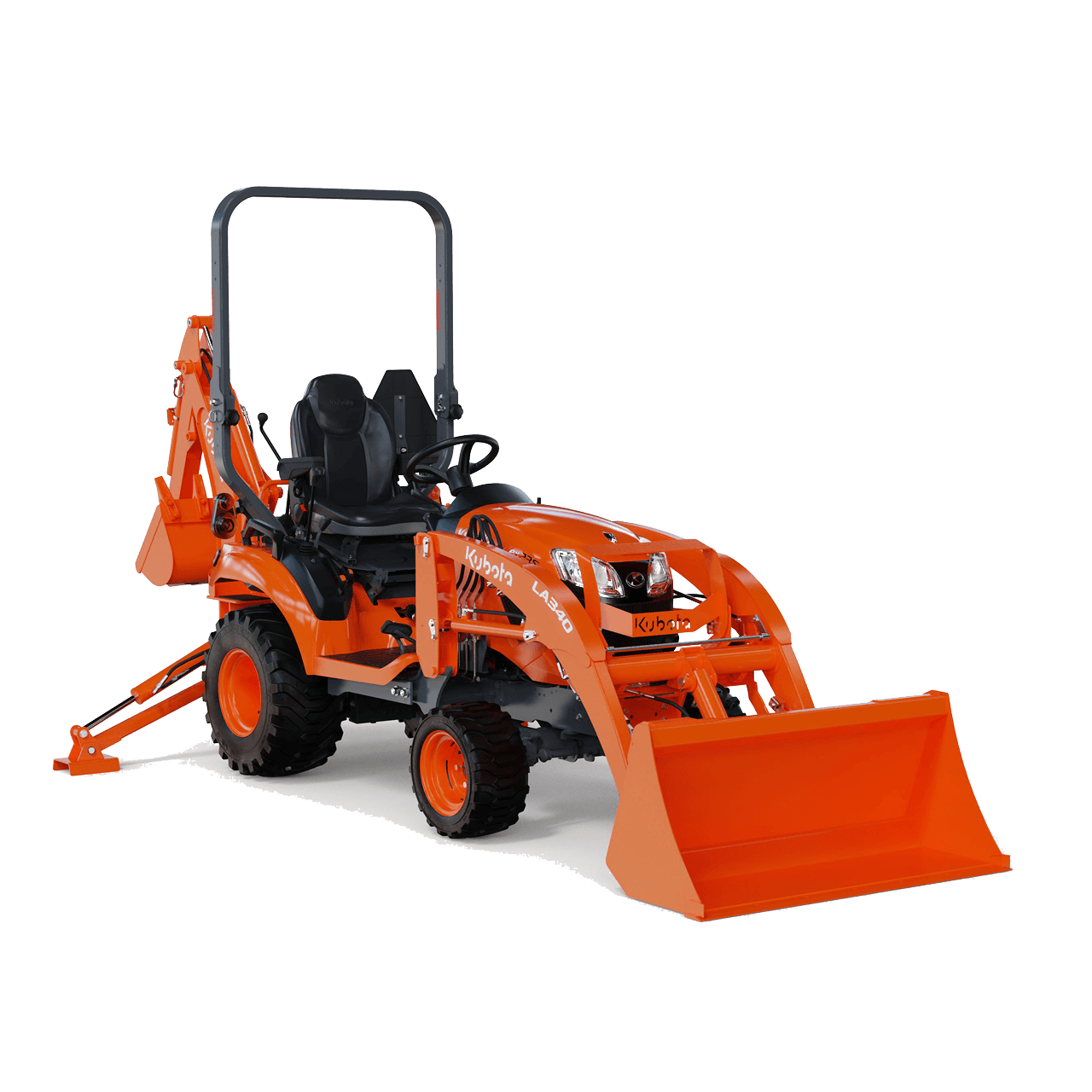 #2.3.4 kubota ヒグマ 牙 BX23S With Loader and Backhoe Rental - Kubota - Kings Equipment